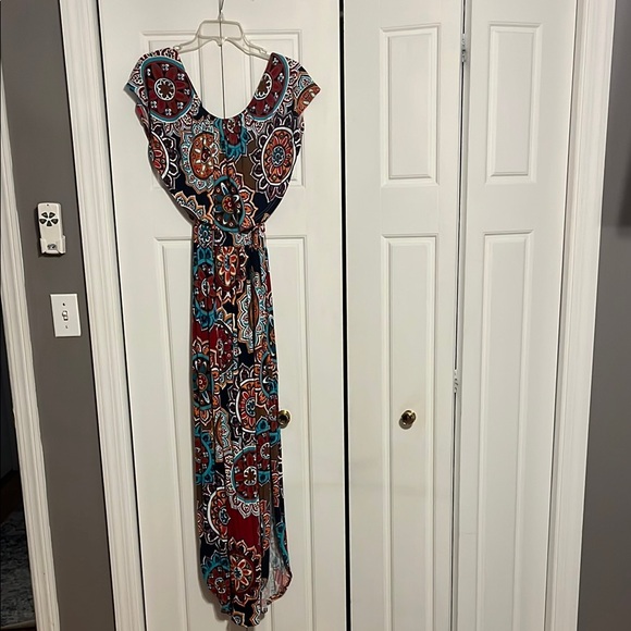 Bohemian Floral Maxi Dress - Picture 1 of 1